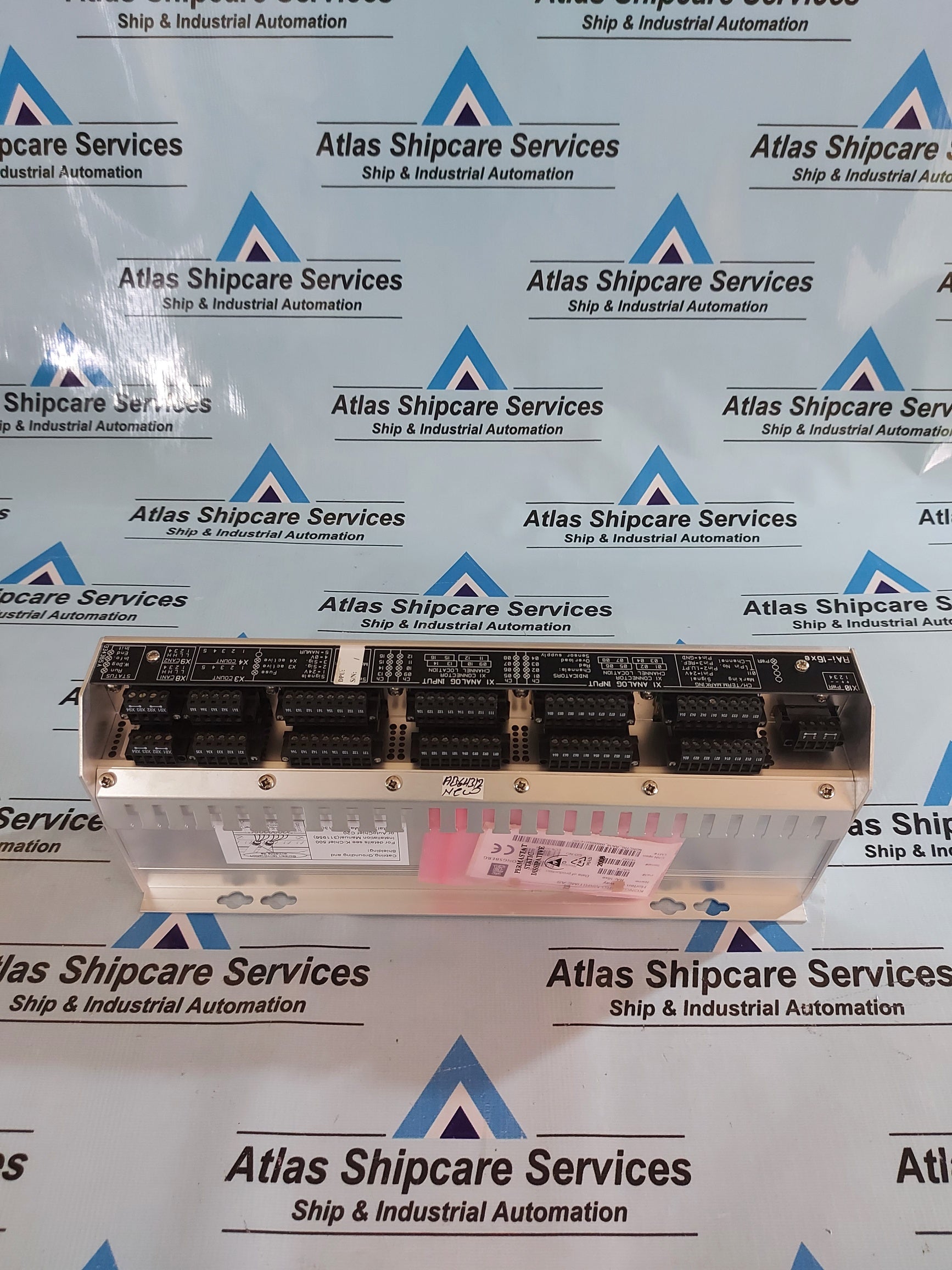 KONGSBERG RAI-16xe 329714 REMOTE ANALOGUE INPUT MODULE REV.B10